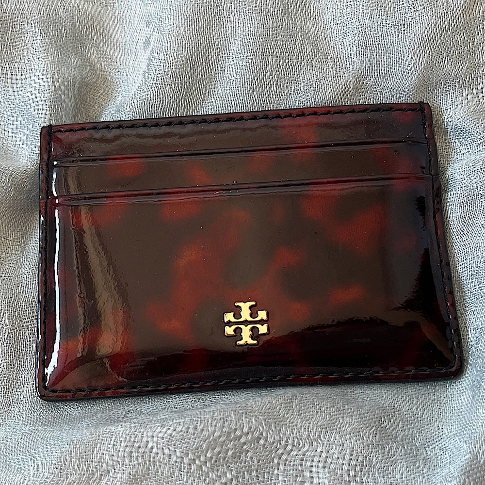Tory Burch card holder with 5 compartments